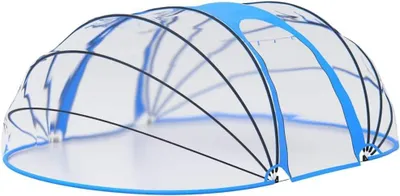 Produktbild von Poolkuppel, Zelt, oberirdisch, oval, 530 x 410 x 210 cm