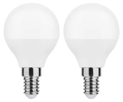Produktbild von Modee E14 LED-Lampe P45 4,9W 470lm 2700K warmweiß 2 Stück