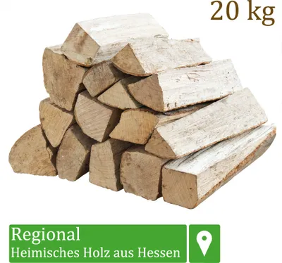 Produktbild von Palivové drevo Palivové drevo Drevo 20 kg Pre kachle a krby Ohnivá misa Gril Bukové palivové drevo Bukové drevo Polená Drevo 33 cm Flameup