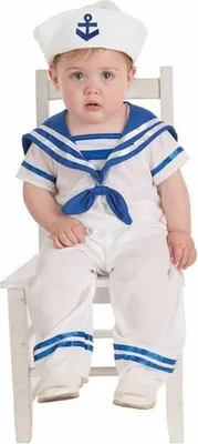 Produktbild von Verkleidung für Babys 18 Monate Matrose (3 Stücke)
