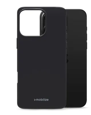 Imagen del producto de Funda de silicona protectora para Apple iPhone 16 Pro Max, color mate