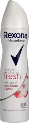 Zdjęcie produktu dla Rexona Stay Fresh White Flowers & Lychee Antyperspirant dla kobiet 150 ml