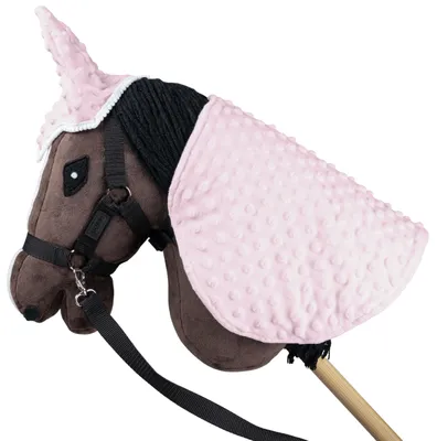 Image de Skippi Derry et protège-oreilles pour cheval de loisir - Rose