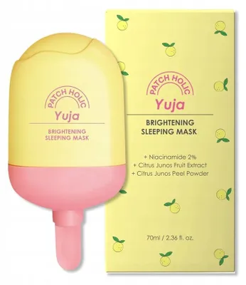 Obrázok produktu pre PATCH HOLIC Nočná maska s vitamínom C Yuja 70 g