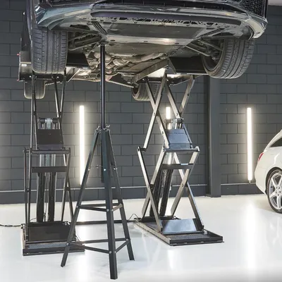 Produktbild von Unterstellbock Hoch - 2 Tonnen - Maximale Höhe 190 cm