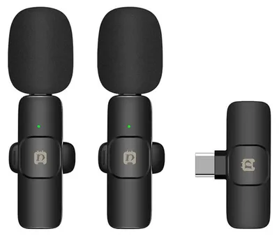 Obrázok produktu pre Wireless microphone Puluz PU3151B Lavalier Type C
