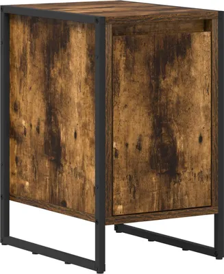 Immagine prodotto di Comodino Quercia Fumosa 39,5 x 30 x 50 cm Legno multistrato