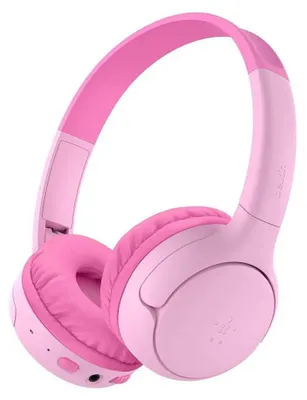 Produktbild von Belkin AUD012hqPK, Verkabelt & Kabellos, Musik, Kopfhörer, Pink