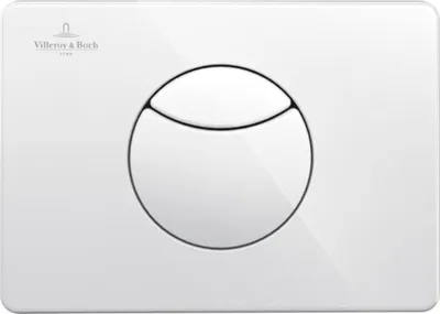 Immagine prodotto di Villeroy & Boch ViConnect plaque de déclenchement pour WC, chasse d'eau à 2 quantités, 205x145x22mm, 92248568, 92248568
