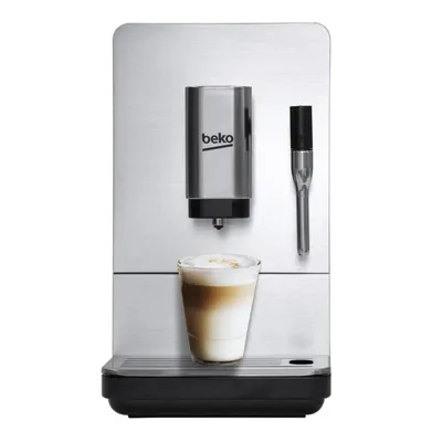 Zdjęcie produktu dla Beko CEG5311X, Ekspres do espresso, 1,5 l, Ziarna kawy, Wbudowany młynek, Stal nierdzewna