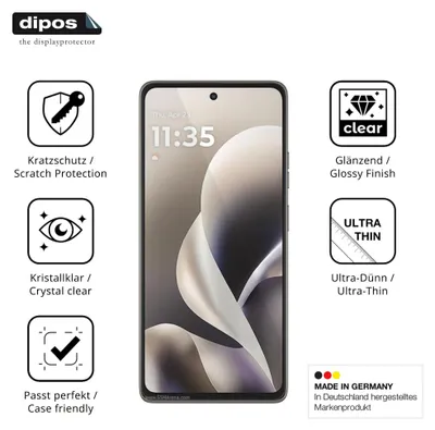 Produktbild von 4x Schutzfolie für Motorola Moto G Power 2026 klar Displayschutzfolie Folie Display Schutz dipos
