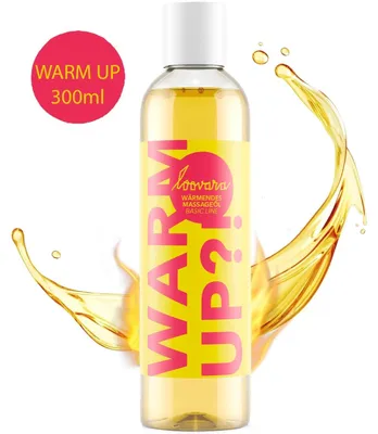 Produktbild von LOOVARA Massageöl Warm Up?! 300ml - Sinnliches Massageöl mit sanftem Wärme-Effekt | Premium Pflegeöl für erotische Partnermassagen, Wellness & Intimmassagen | Wärmende Wirkung für aufregende Momente & intensive Nähe