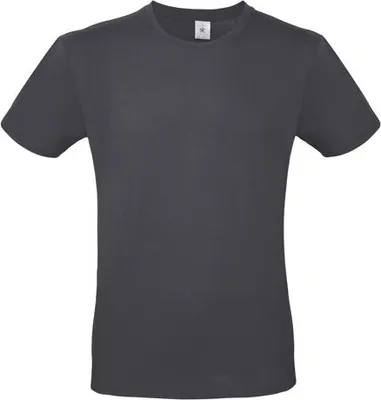 Produktbild von Herren-T-Shirt, Kurzarm - B&C #E150 - dark grey - Größe L
