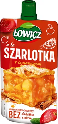 Obrázok produktu pre Łow A'la Jablkový koláč s škoricou 100 g – zdravá desiata