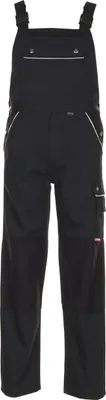 Produktbild von Planam Latzhose Canvas 320 Gr. 52 schwarz