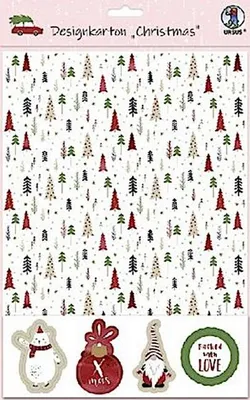 Produktbild von URSUS Designkarton "Christmas"