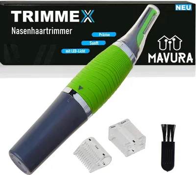 Zdjęcie produktu dla TRIMMEX trymer do włosów trymer do nosa trymer do brwi uszu golarka męska