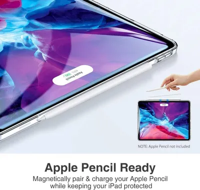 Produktbild von TPU Silikon Case + Panzerfolie iPad Samsung Huawei Tablet Hülle Transparent Neu, Für Handy:Huawei MediaPad M6 8.4, Glas:ohne Displayschutz