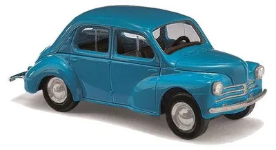 Produktbild von Busch 89111 - 1/87 / H0 Renault 4CV Blau - Neu
