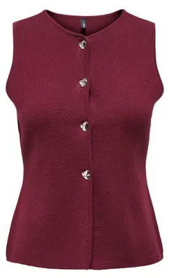 Produktbild von Onlibi Button Sl Vest Cc Knt