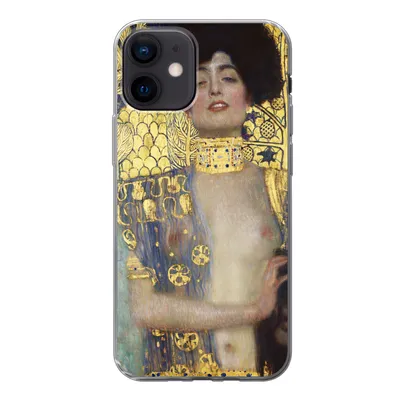 Produktbild von MuchoWow® Handyhülle Schutzhülle Hülle für iPhone 12 Judith - Gustav Klimt Silikon Softcase Handy Hülle - Schutzhülle