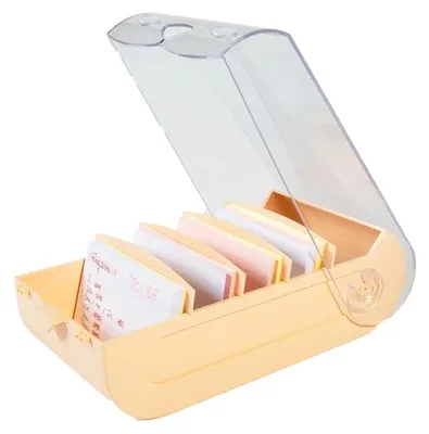 Produktbild von Lernbox BunnyBox A7 korallenrot/tr.