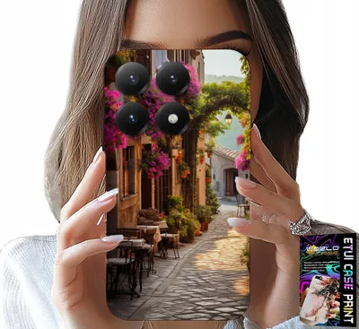 Obrázek produktu pro Etui Do Xiaomi 17 - Malownicza Uliczka Z Kawiarnią + Szkło