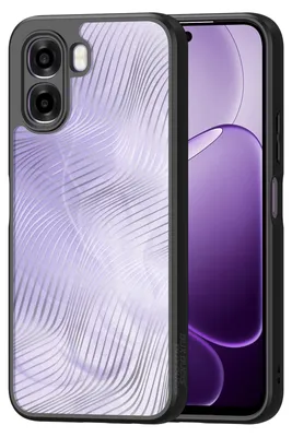 Image de Série Aimo de Dux Ducis - Coque arrière en TPU transparent - Coque pour OPPO A6x 4G / 5G - Noir