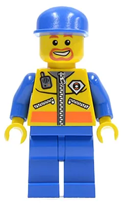 Productafbeelding van LEGO Minifiguur Kustwacht City - Patrouilleur 1 (cty0070) – nieuw