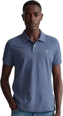 Productafbeelding van Gant Poloshirt Reg Shield, korte mouwen, pique-stof