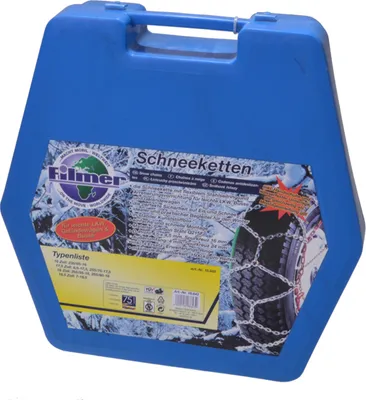 Image de Chaînes à neige Filmer pour 4x4, lot de 2, 16/17,5 /19,5 pouces