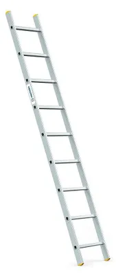 Haushaltsleiter 9 Stufen Aluminium 150 kg 3,47 m