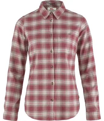 Productafbeelding van Fjällräven Övik Flanellen Shirt, lang袖, roze, dames, maat M, roze
