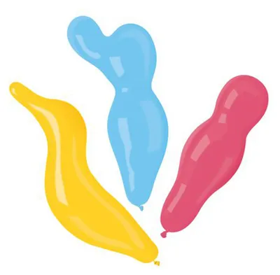 Obrázek produktu pro Papstar Luftballons farbig sortiert Figures Tierluftballons 8 Stück