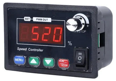 Obrázok produktu pre Regulátor otáčok motora DC 40 A Digitálny displej CW CCW Reverzibilný regulátor DC10-55 V