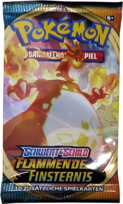 Produktbild von Pokemon SWSH3 Schwert & Schild 'Flammende Finsternis' , Menge:1 Stück