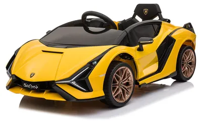 Immagine prodotto di Macchina Elettrica per Bambini Licenza Ufficiale Lamborghini Sian 10,8V 5,4Ah Giallo