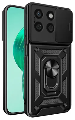 Produktbild von Techsuit Camshield Back Cover Hülle für HONOR X8b - Schwarz