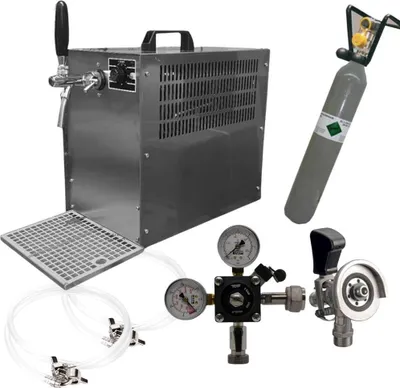 Produktbild von Zapfanlage Bierkoffer 60l/h Komplettset Typ M(M) 500g Co²
