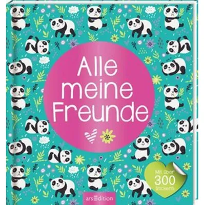 Immagine prodotto di Alle meine Freunde - Panda | Mit über 300 Stickern