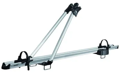 Produktbild von HAKR Speed Alu Silber Fahrradträger + Schloss