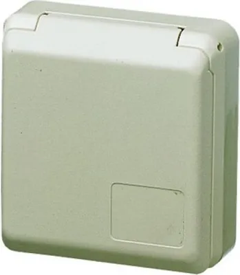 Produktbild von MENNEKES 4112, 3P, Schrauben, Beige, IP44, 230 V, 16 A