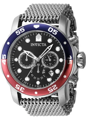 Immagine prodotto di Invicta Pro Diver 47630 Orologio da Uomo - Movimento al Quarzo - Acciaio Inossidabile con Quadrante Nero - 48 mm