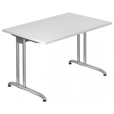 Immagine prodotto di HAMMERBACHER BS12 Schreibtisch weiß rechteckig
