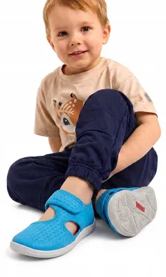 Obrázek produktu pro Reima 5400067C-6150 dětské barefoot boty v modré barvě