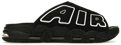 Produktbild von Nike Air More Uptempo Slide OG Black White - EU 48.5