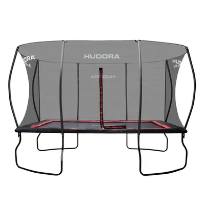 Produktbild von 4Square Trampolin 244x366 (schwarz/rot)