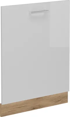 Produktbild von Frontblende Vicco R-Line Weiß Hochglanz 60 cm ohne Arbeitsplatte, Model 54462