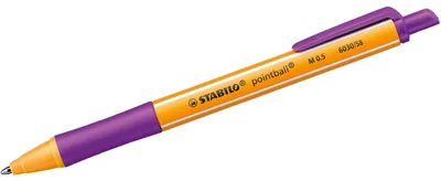 Produktbild von Druck-Kugelschreiber - STABILO pointball - Einzelstift - lila