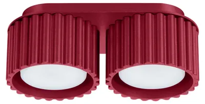 Immagine prodotto di Lampada da soffitto AURA 2 bordeaux Gx53 2xGx53 10W alluminio 8x10x21cm Sollux Lighting